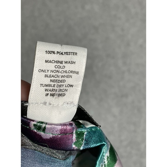 Ann Taylor Loft Women's Tank Top Water Color Print Blouse Top Shirt Size L - Picture 9 of 9